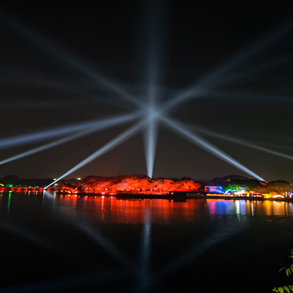 KANKARIA LAKE AHMEDBAD LIGHTING