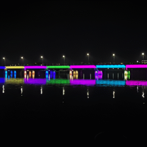 SARDAR PATEL BRIDGE AHMEDBAD - PERMENANT LIGHTING