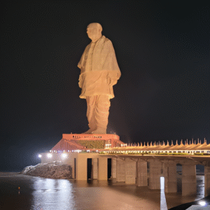 Sardar Patel Statue Façade Lighting @ SoU, Gujarat.