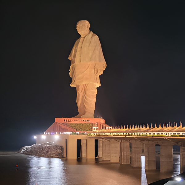 Sardar Patel Statue Façade Lighting @ SoU, Gujarat.