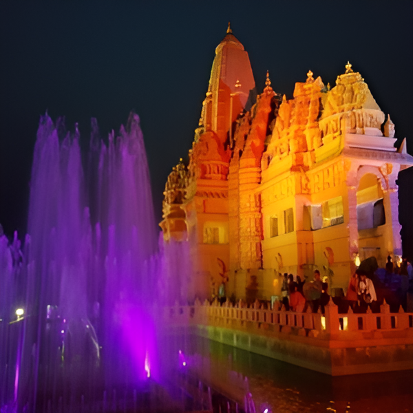 CUG TEMPLE NEPAL FOUNTAIN LIGHTING