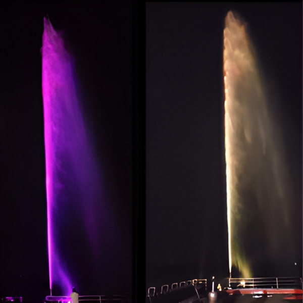 50 Mtr. High Jet Fountain - SoU, Gujarat