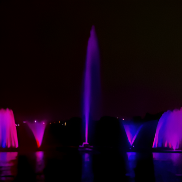 Musical Fountain- Bor Talav, Bhavnagar