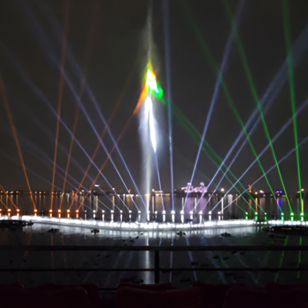 Video Mapping & Musical Fountain at Sharmistha Lake, Vadnagar, Gujarat.