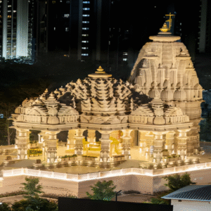 ISCON TEMPLE LIGHTING- PIRAMAL GROUP, MUMBAI