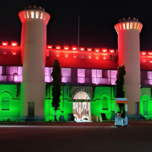 Cellular Jail Andaman - Façade Lighting