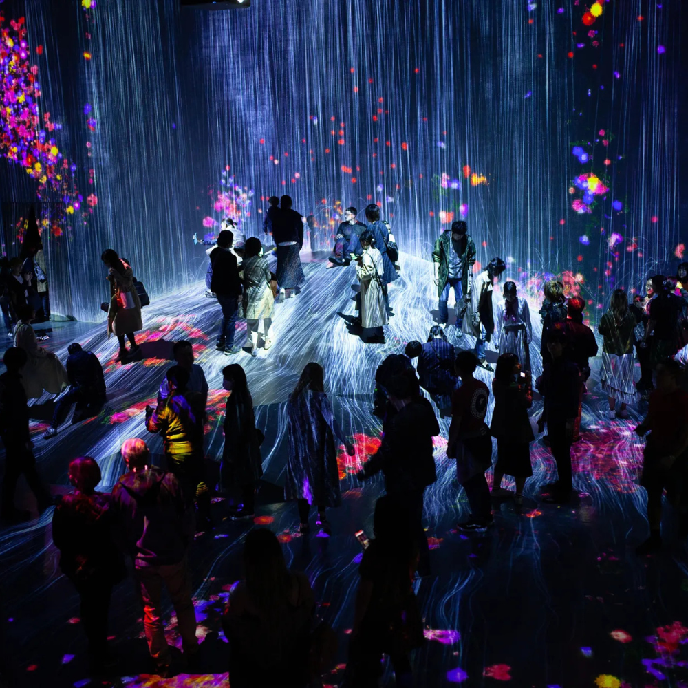 video mapping show